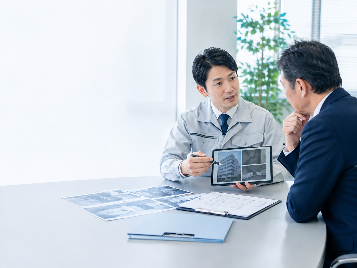RC造マンション（築20年）屋上からの漏水調査